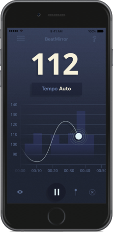 Track your tempo with our new app 